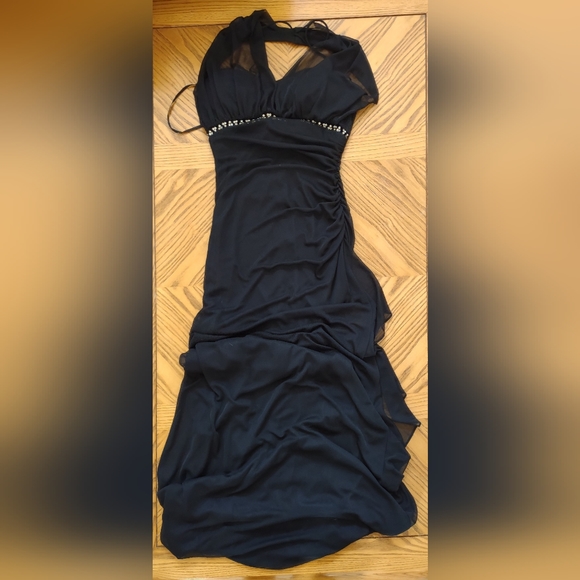 Cache chiffon black sparkle dress - Picture 7 of 7